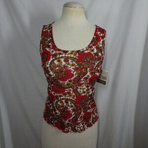 Y2K b.i.y.a.y.c.d.a. Floral Top Size M Petite